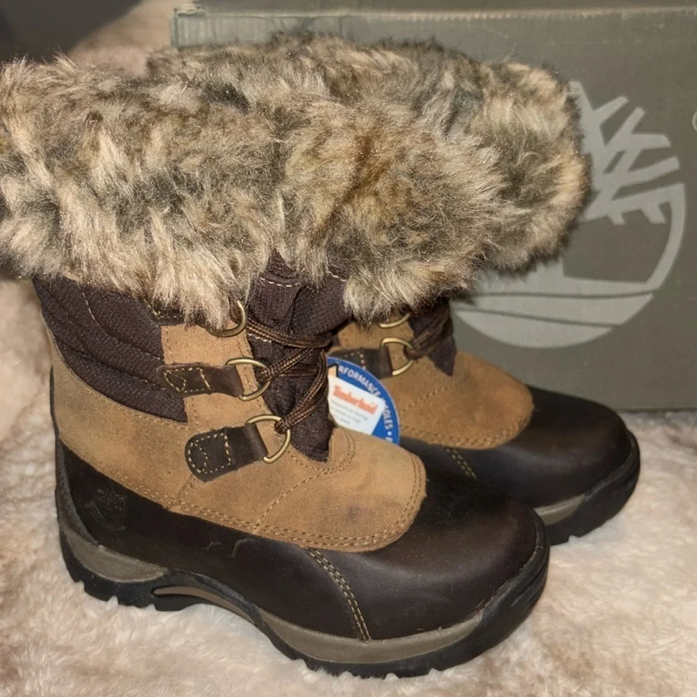 Timberland waterproof snow boots toddler size 10